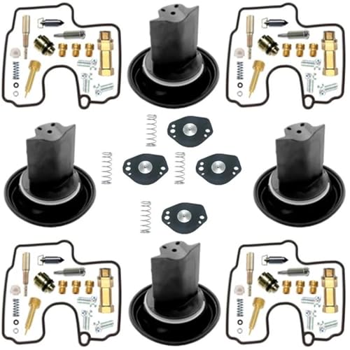 Trousse de réparation carburateur moto Suzuki GSX-R600 : membrane et piston pour système fuel