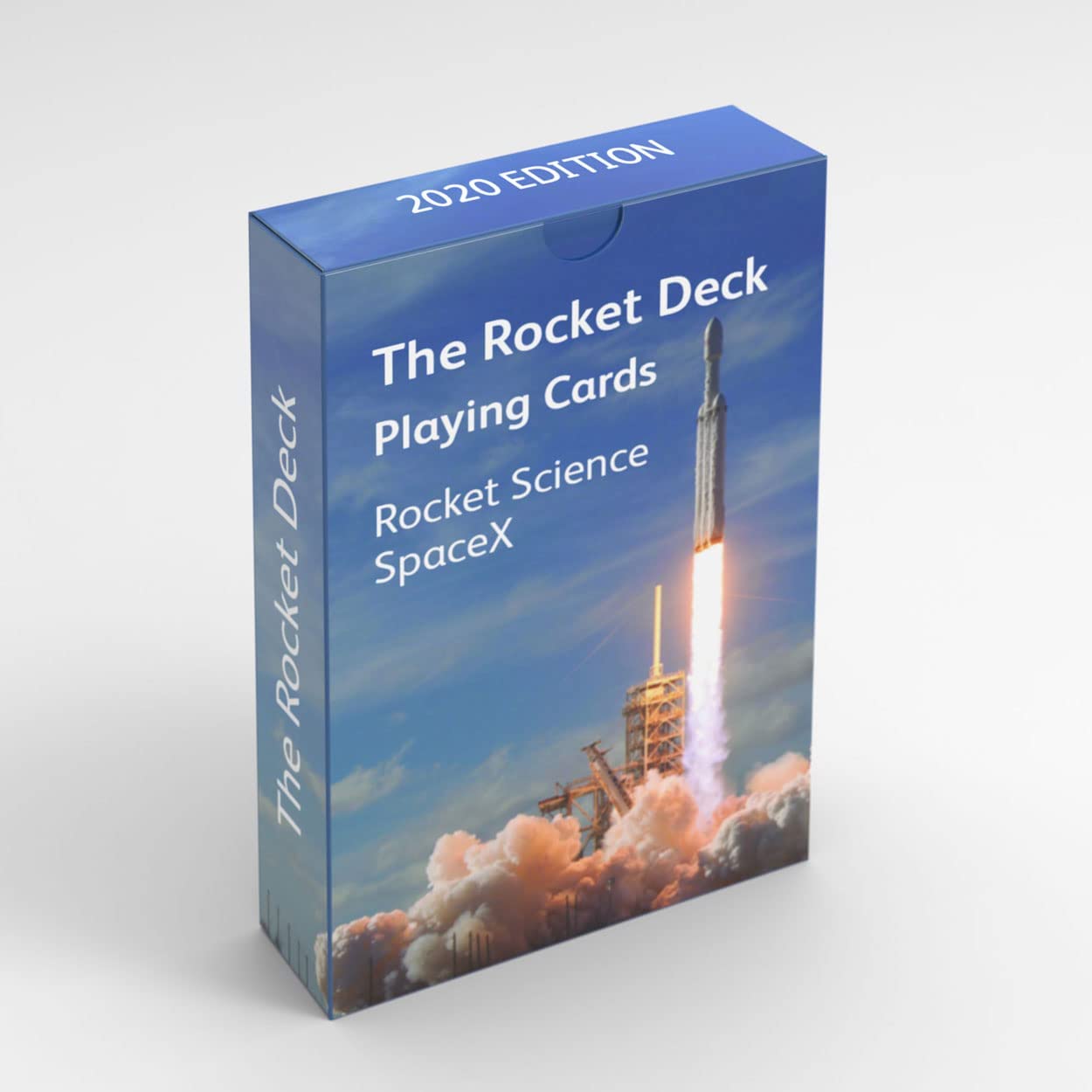 TheSpaceTechie The Rocket Deck Educational Playing Cards Based on Rocket Science & SpaceX | Bridge Sized