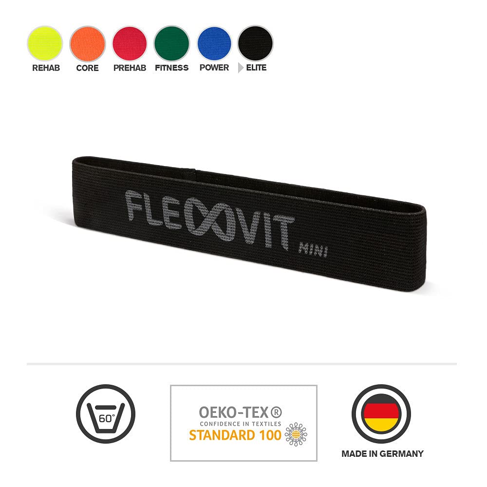 FLEXVIT Mini Band, Fitness Bands for General Stabilization Exercises Stretching, Activation and Mobilisation - Image 2