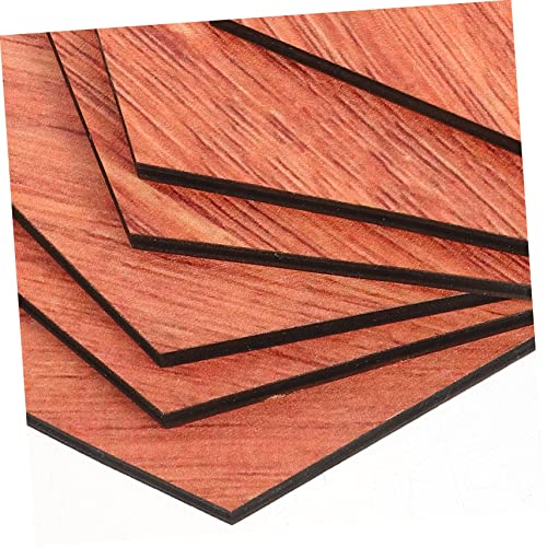 Paneles de madera hexagonales WOONEKY para cubrir paredes aburridas con arte en color nogal 3
