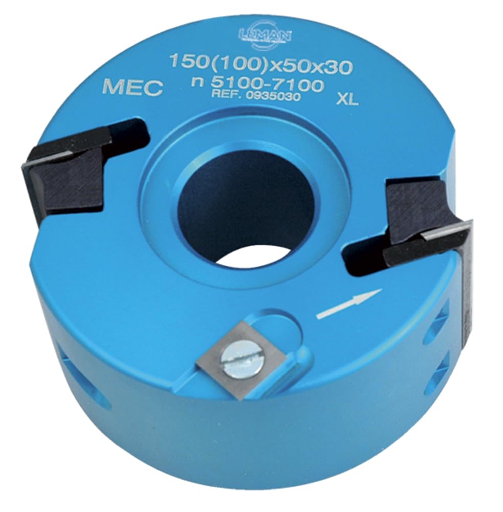 Leman - Porte-outils à profiler / feuillurer diam. 100mm al. 30 Ht. 50mm Z2+V2 - 093.50.30