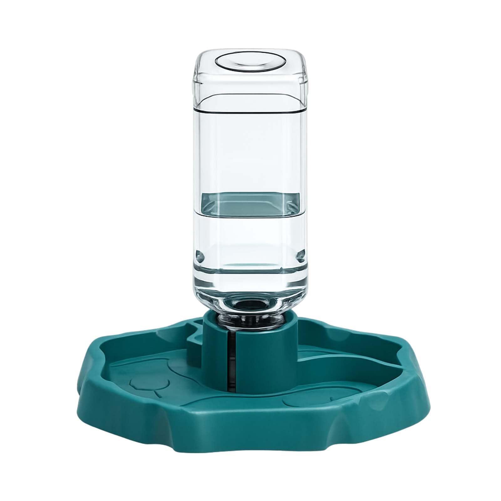 MINZHI Dispensador De Agua Para Reptiles Y Tortugas, Cuenco De Alimentación Con Recarga Automática, Diseño De Dos Zonas, Compatible Con Terrarios, Ideal Para Geckos, Camaleones Y Otros Reptiles