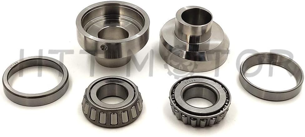 XKH- Compatible with Chrome Raked 3 Degree Fork Neck Cup Kit Harley Ironhead 7/8 ID Sportster XLCH XL [B07NSGBXHC]