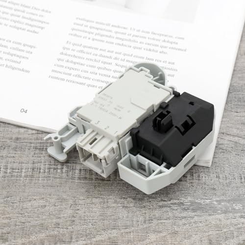1 Stück Ersatzteil Elektrisches Türschloss für Waschmaschine 0638259 Kompatibel mit Bosch Siemens IQ100 IQ300 IQ500 IQ700