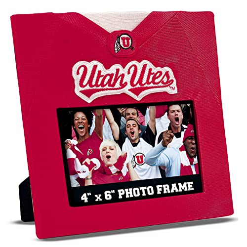 Cadre photo uniforme Utah Utes rigide 8.75x10.5 pour souvenir de sport