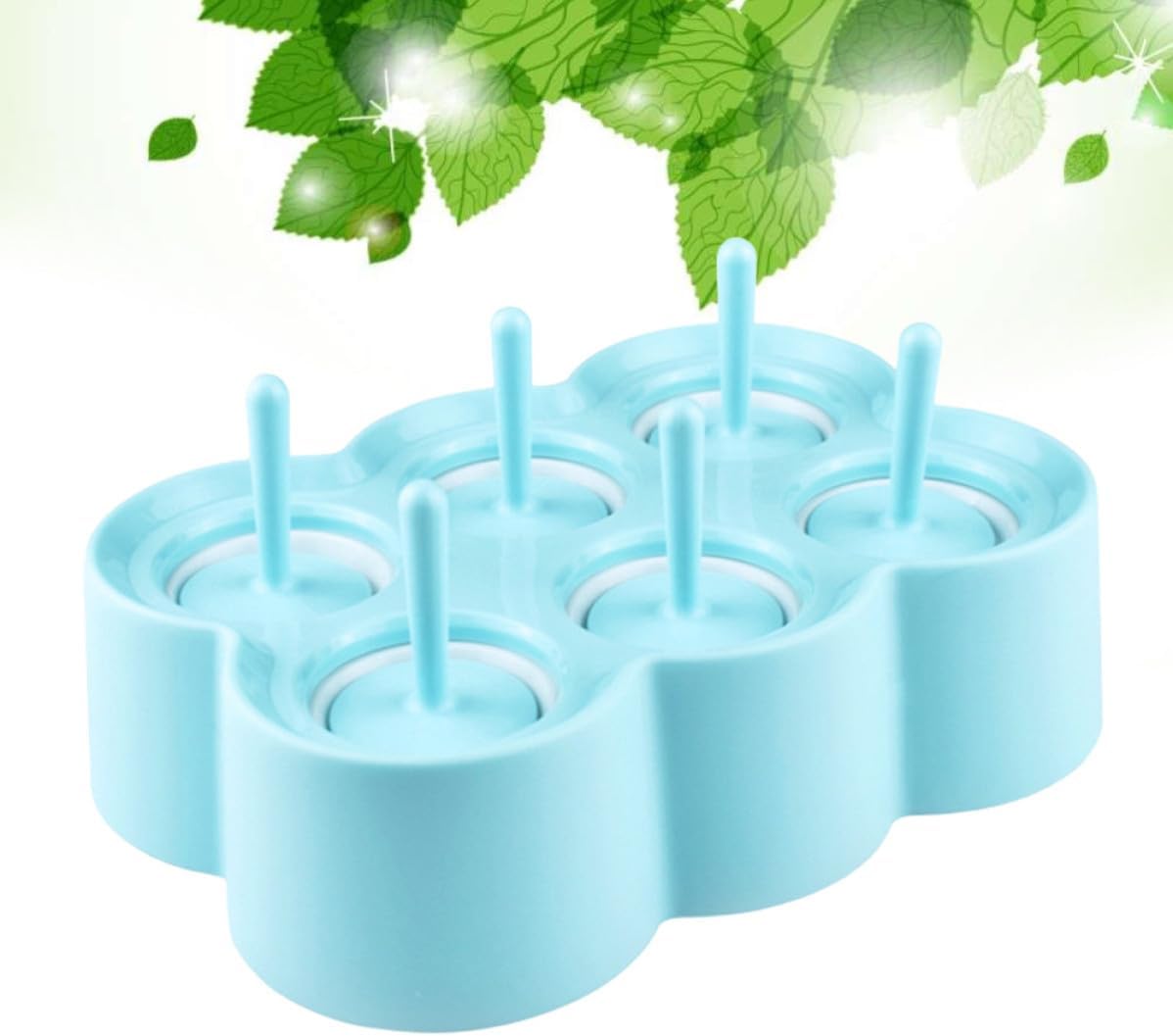 Silicone round DIY Ice Pop Molds for Home Kitchen