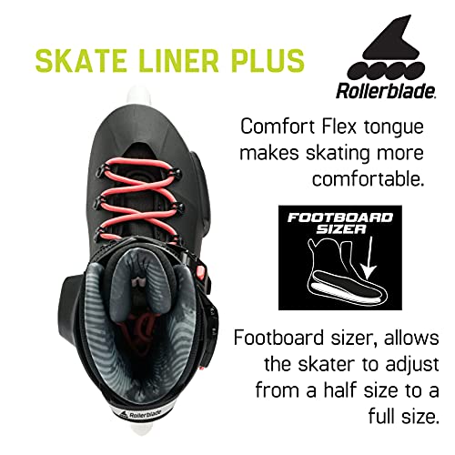 Image of Rollerblade Twister XT Women's Adult Fitness Inline Skate, Black /Mint, Urban Performance Inline Skates