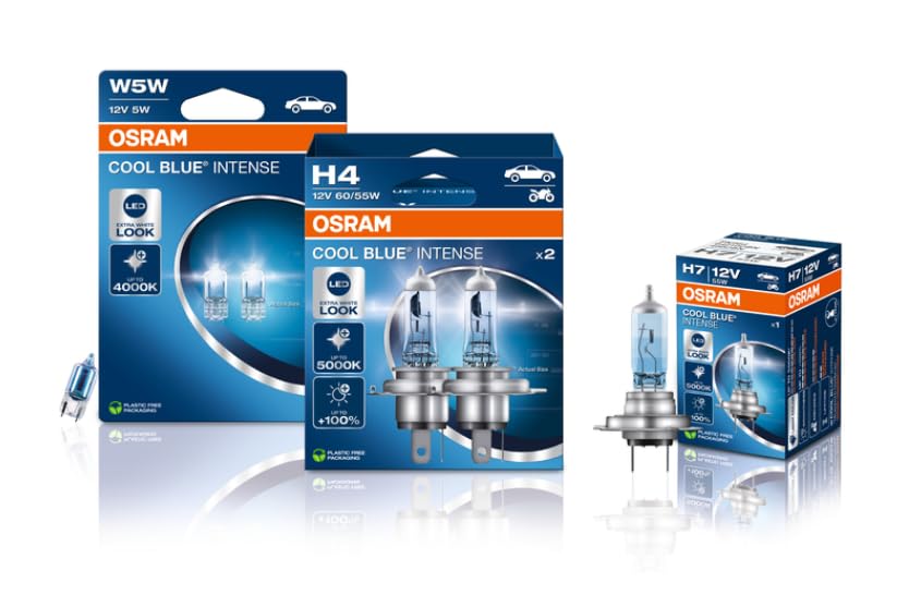 Amazon.com: OSRAM COOL BLUE INTENSE H15, +20% more brightness, up