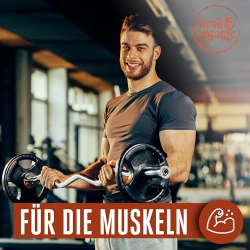 Vitabay L-glutamin Kapseln 700mMg Vegan - 360 Kapseln L-glutamin Hochdosiert - L Glutamin Kapseln Glutamine Glutaminsäure - Aminosäure L-glutamin Hochdosiert Laborgeprüft - Glutamin Vegan – Bild 5