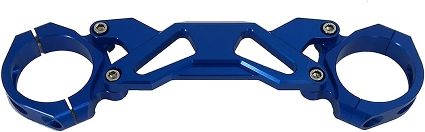 Z900 2017 Motorcycle Fork Balance Bracket For Z 900 17 Balance Shock Front Fork Brace Clamp For motorcycles (Color : Blue)