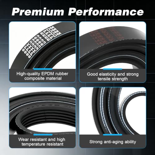 6K930 Serpentine Drive Belt - 6-Rib Belt by totuhuid - Used condition - Image 3