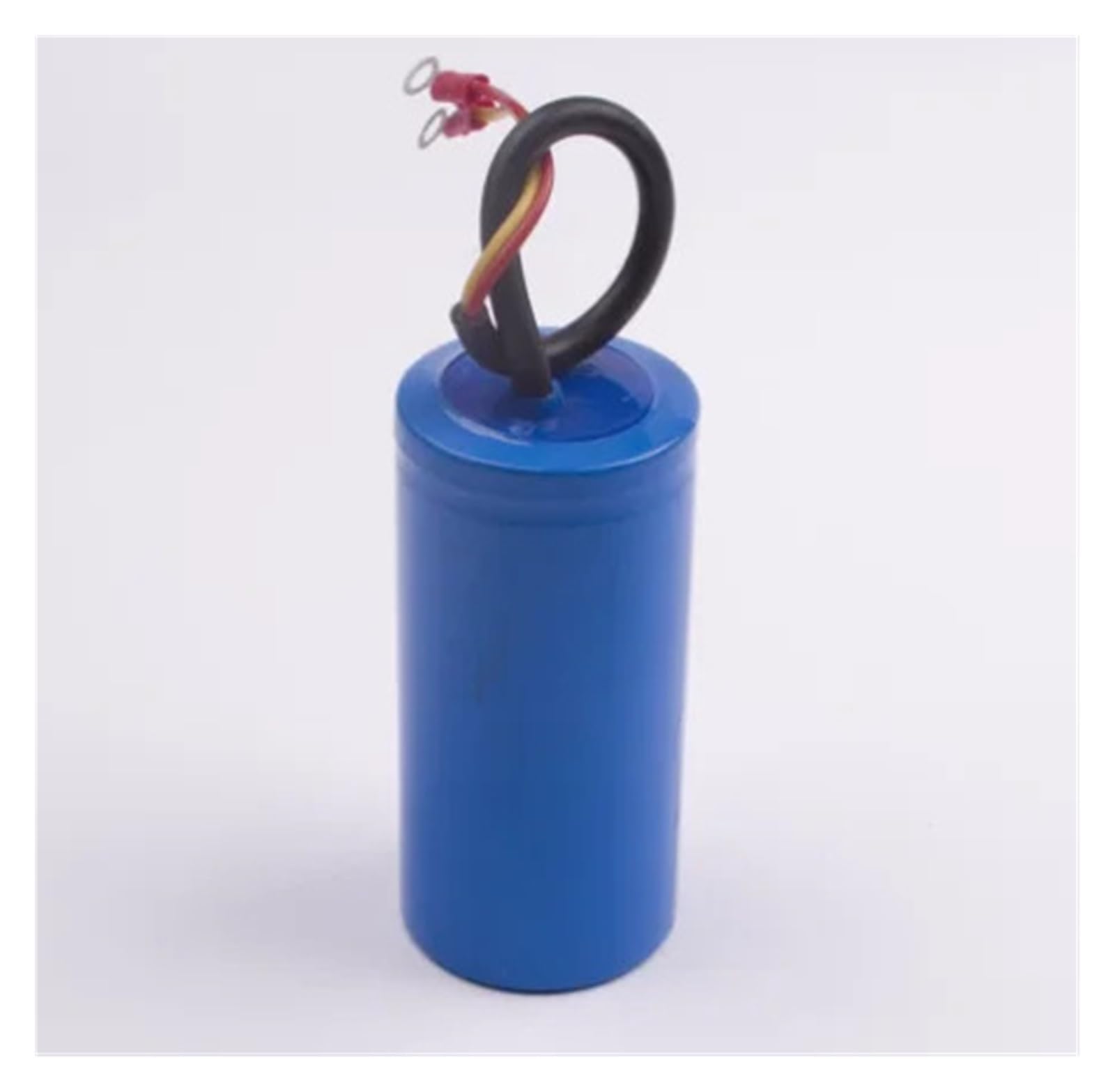 600uF 300V AC Starting Capacitor for Heavy Duty Electronic Starter Air Compressor Red Yellow Two Wires