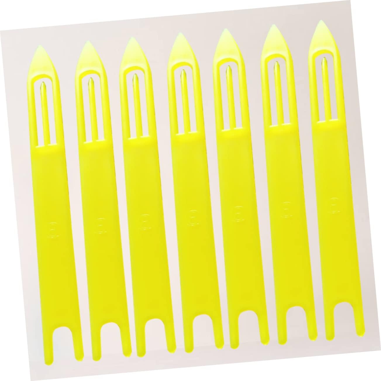 STOBOK 90pcs Fishing Line Equipment Knitting Fish Net Repair Tool Sewing Accessories Plastic Shuttle Tool Netting Needles