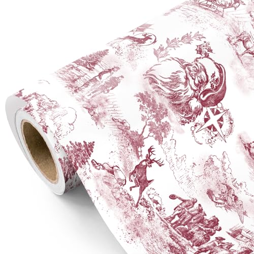 Toile Wrapping Paper