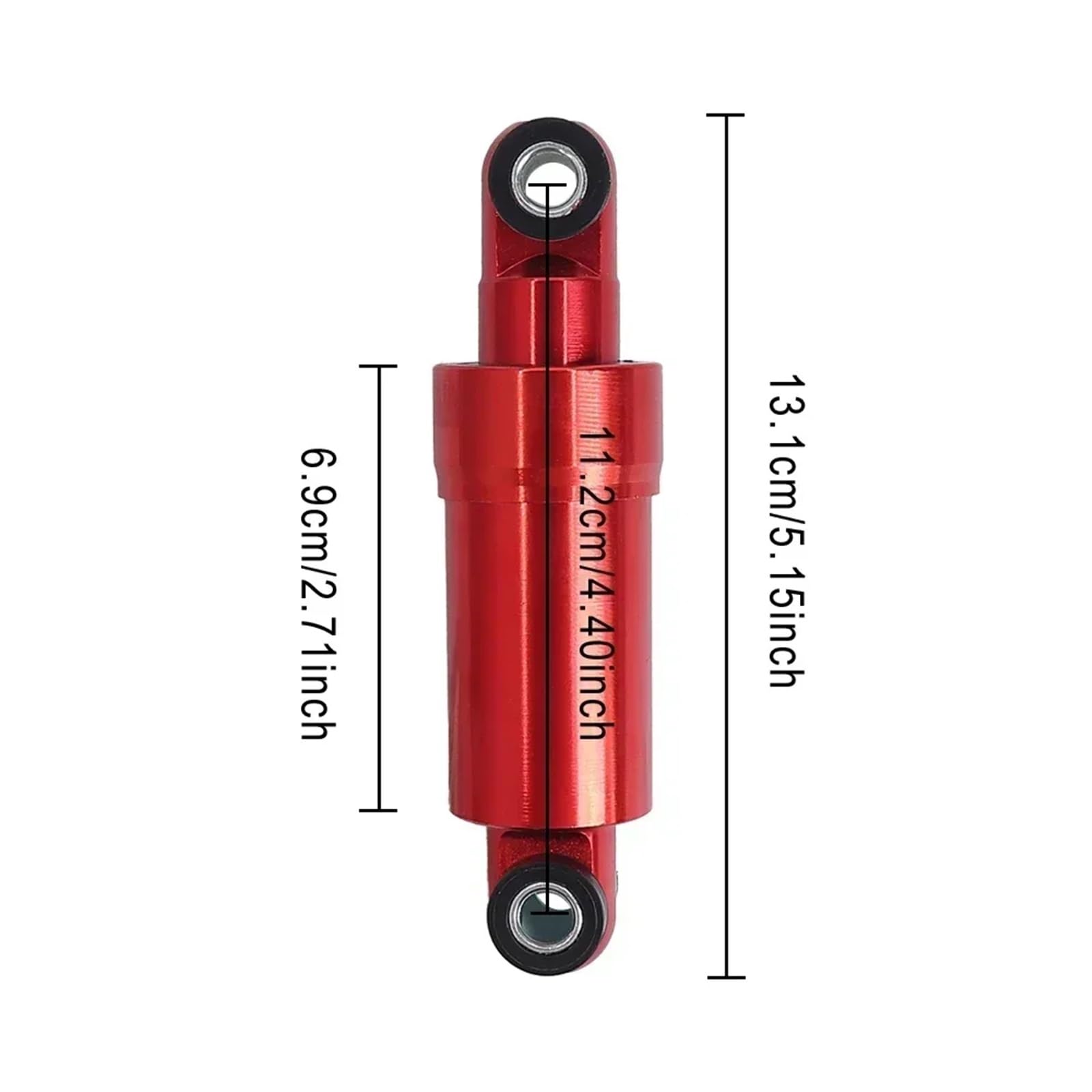 Ammortizzatore Idraulico for Monopattino Elettrico, Ammortizzatore Posteriore, Molla di Sospensione, smorzamento di Rimbalzo for Monopattino Elettrico KU-Goo M4