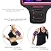 Galaxy S10+ S9+ S8+ Armband, JEMACHE Gym Running Workouts Arm Band for Samsung Galaxy S10 Plus/S9 Plus/S8 Plus with Key Holder (Rosy)