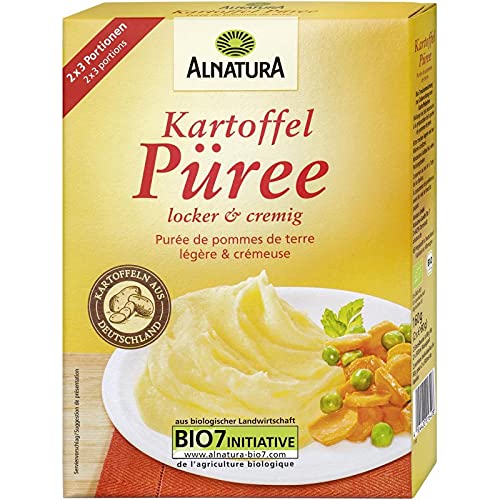 ALNATURA - Purée De Pommes De Terre 160G - Lot De 4