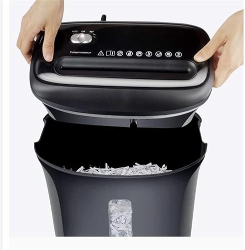 Miniatura 6 de SLNFXC Trituradora eléctrica de alta potencia para tarjetas de crédito de documentos sección de papel trituradora de oficina