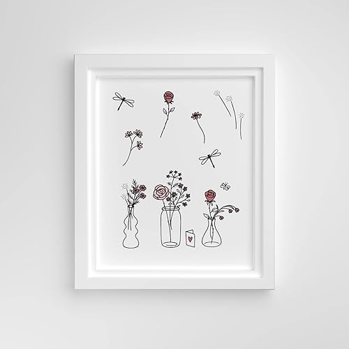 Miniatura 3 de Florero de flores, sellos transparentes para hacer tarjetas y decoración de álbumes de fotos, botellas de plantas pequeñas, sellos de goma, sellos