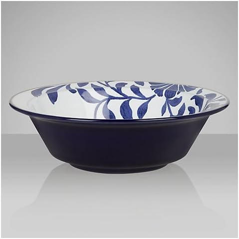 Denby Malmo Bloom Soup and Cereal Bowl, Blue