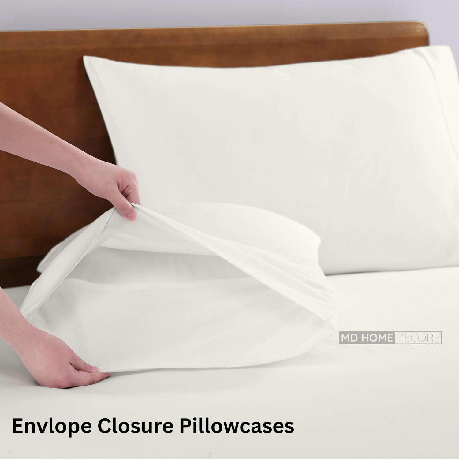 Waterbed Sheets California King Size Attached Waterbed Sheets 100% Egyptian Cotton 600-Thread Count 4 PC Sheet Set 12" Deep Pocket Attached Waterbed Sheet Set in Solid (Ivory Solid, California King)