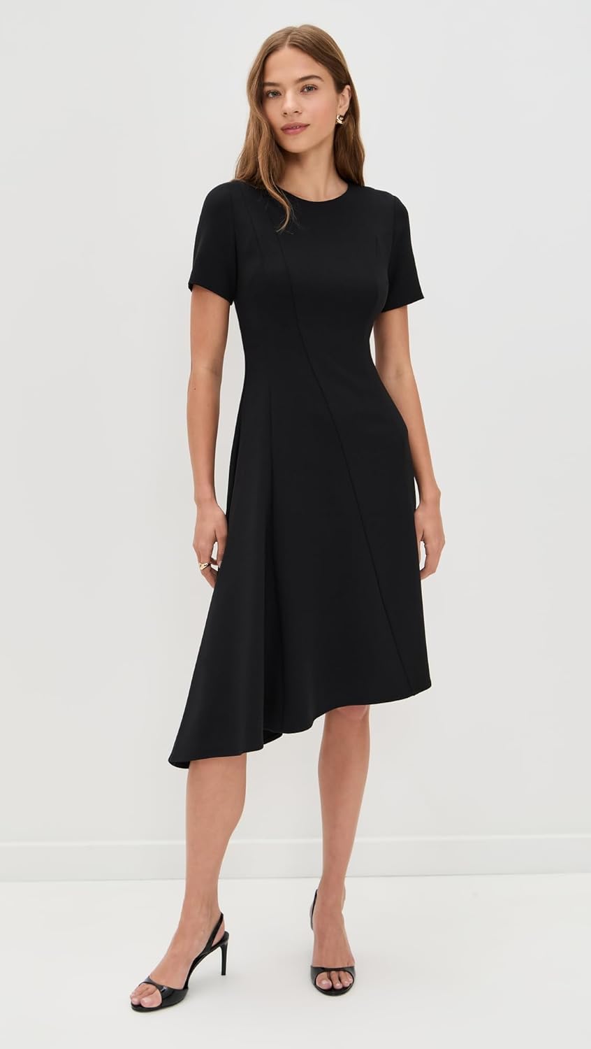 Black Halo Women's Olcay Asymmetrical Dress - Image 2