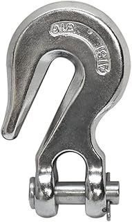 Prolinemax 1/4' Marine Boat Stainless Steel 316 Clevis Grab Hook Towing Shackle 1,600 lbs
