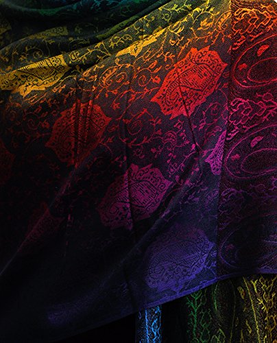 NYFASHION101 Elegant Colorful Paisley Soft Pashmina Scarf Shawl Wrap NBH1401Y4