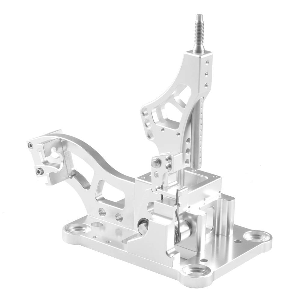 Porfeet Shifter Box, Car Shifter Box Compatible with Honda Civic Accord K Series Engine Swapped EK EG DC2 EF Silver