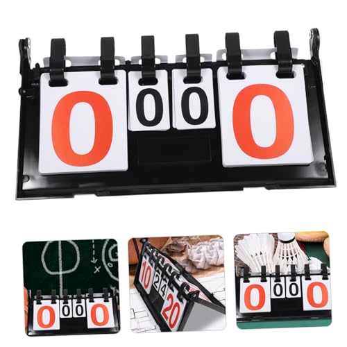 Happyyami Portable Basketball Scoreboard Score Boards for Games Reusable Scorekeeper