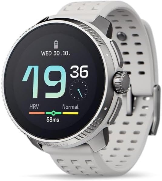 SUUNTO Race GPS Sports Watch, Smartwatch for Multisport Training Workout, AMOLED Touch Screen & Digital Crown, Advanced Health & Recovery Supports, 26-Day Battery Life, Dual-GNSS, Offline Map