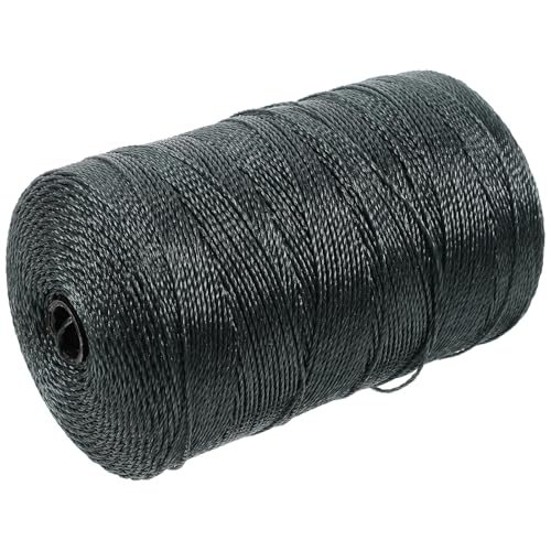 MALUGOGO Nylon Twine Fishing Line Multipurpose Nylon Rope 18-Strand Heavy-Duty Fishing Net Repair String Twine for Shrimp Cage and Net Binding Use