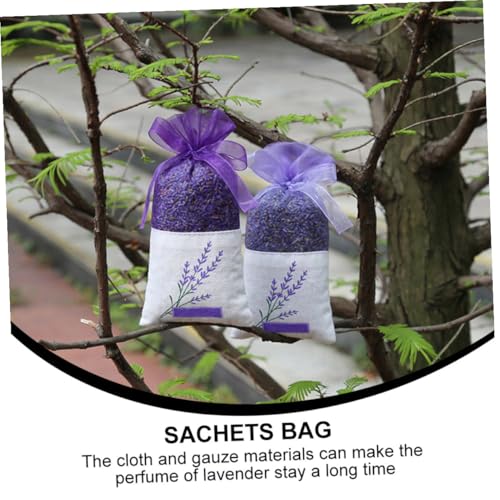 Bolsas de Sachet Lavanda 15 unidades color púrpura para armario miniatura 3