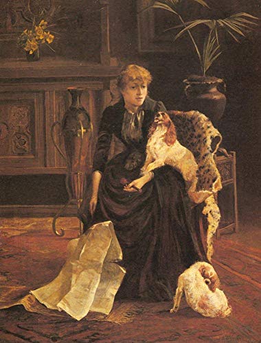 Toile animaux de compagnie Arthur Wardle pour sublimer la décoration de votre salon