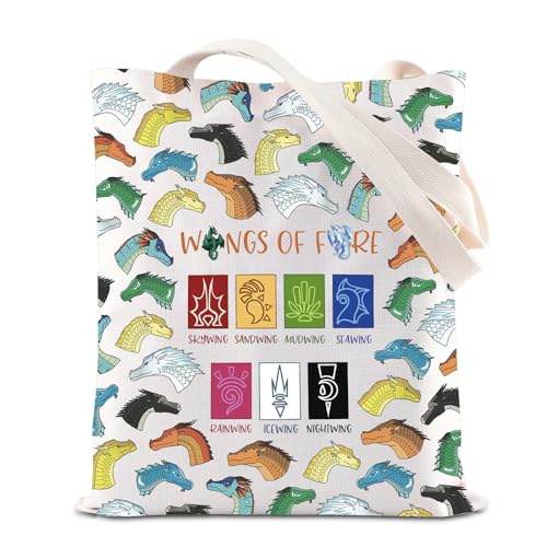 Sac à bandoulière WOF pour transporter vos livres de dragons au quotidien