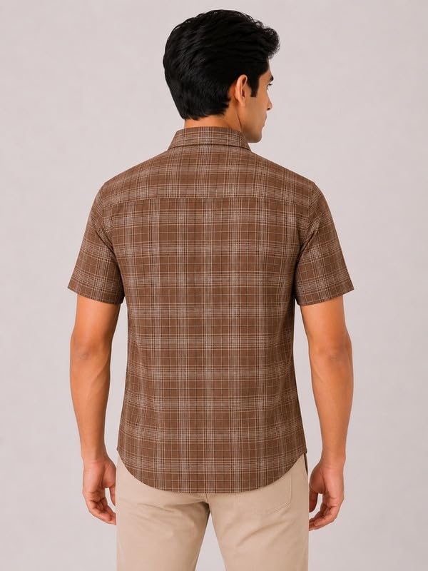 Image of Mens Half Sleeves Regular Shirt