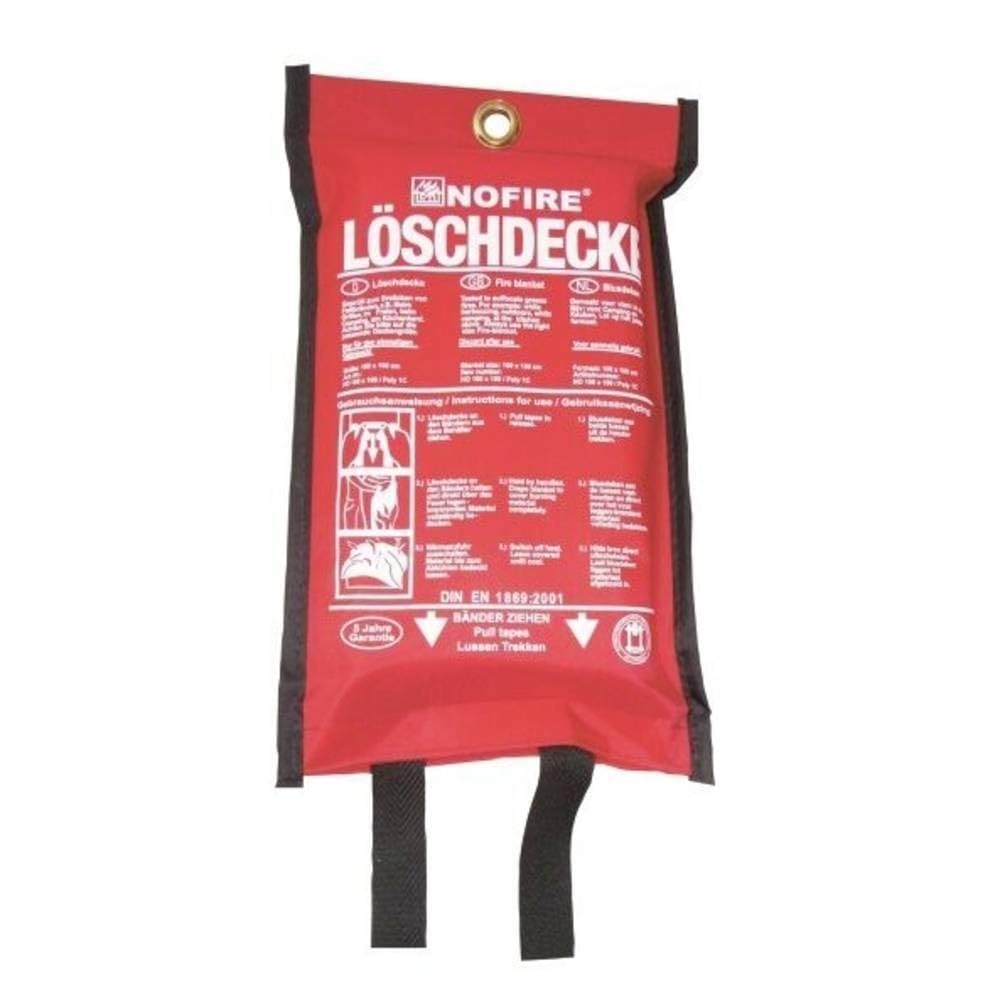 Couverture anti-feu 120 x 180 cm dans un sac en plastique