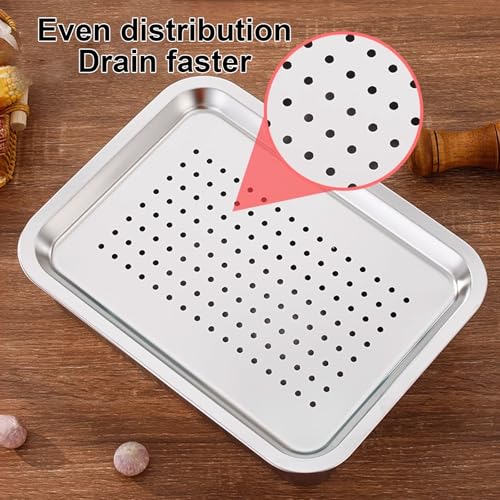 Bandeja recogegotas para cocina y restaurante con filtro de doble capa inoxidable 4