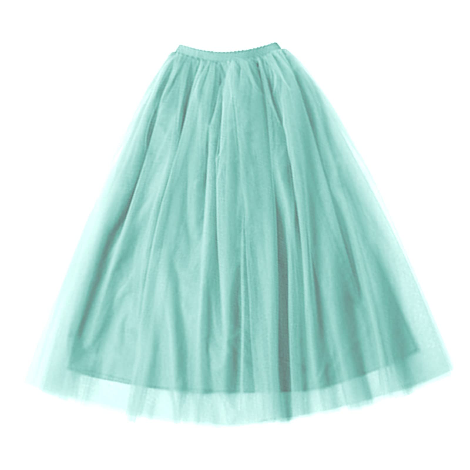 Damen Tutu Klassisch Rock, Tüllrock 50er Rock Retro Ballet Tanzrock Kurz Ballett tütü Elastisch Tanzkleid Ballkleid Party Kostüme Tanzen Fancy Dress