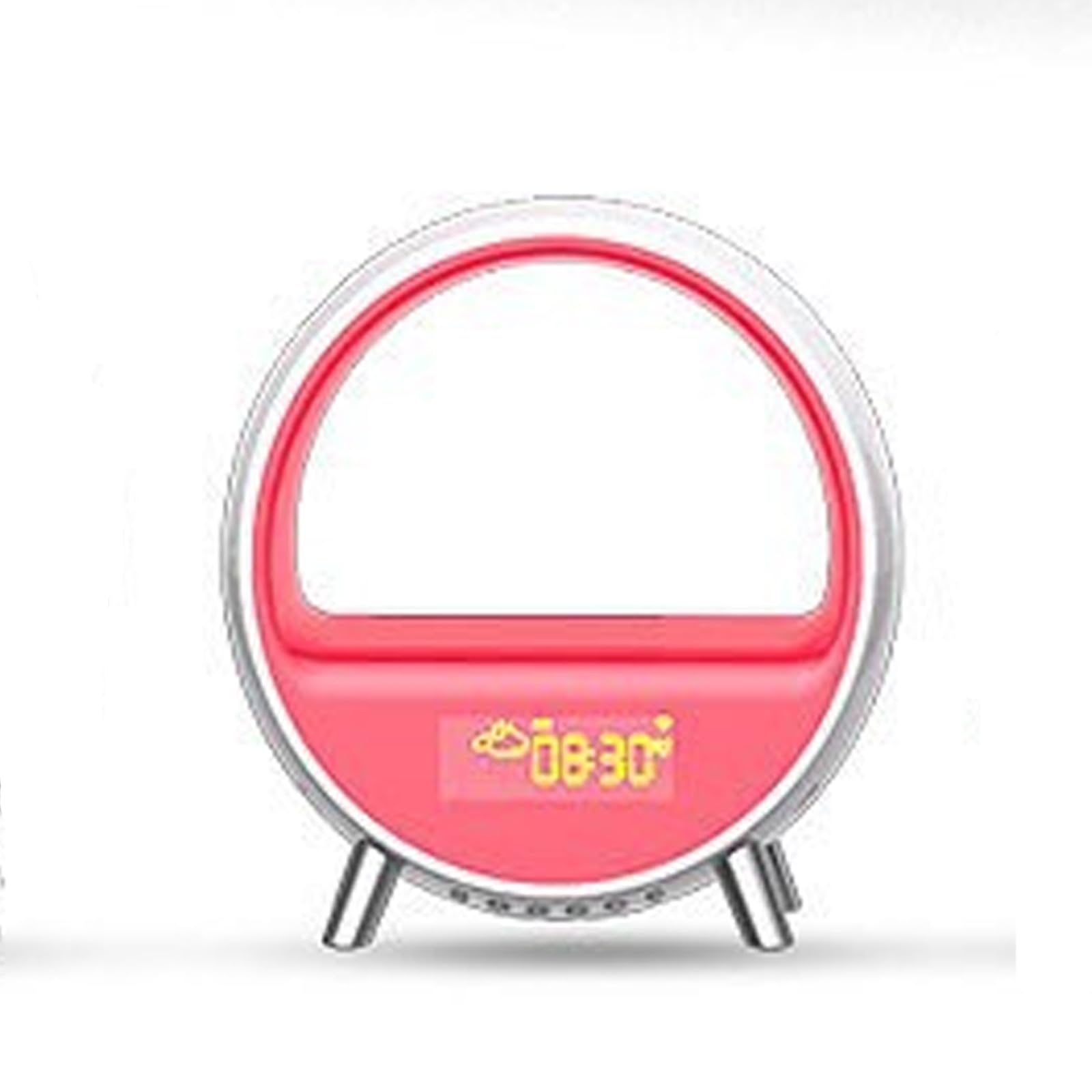 Mejora Tu Experiencia De Audio con Un Altavoz Bluetooth Inteligente con Efectos De Luz De Colores, Despertador Inteligente Y Opciones De Control por Voz, Aplicación Y Botón.