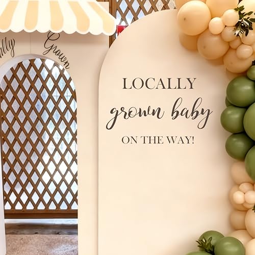 Vinilo Decorativo «Locally Grown Baby On The Way» 31x21 pulgadas