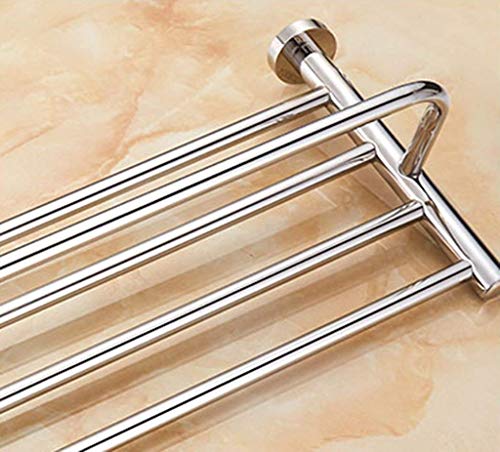 Étagère à serviettes murale et multifonctions pour un séchage rapide - 5