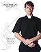 Underwraps Costumes Men's Priest Costume - Short Sleeve Shirt, Black/White, X-Large