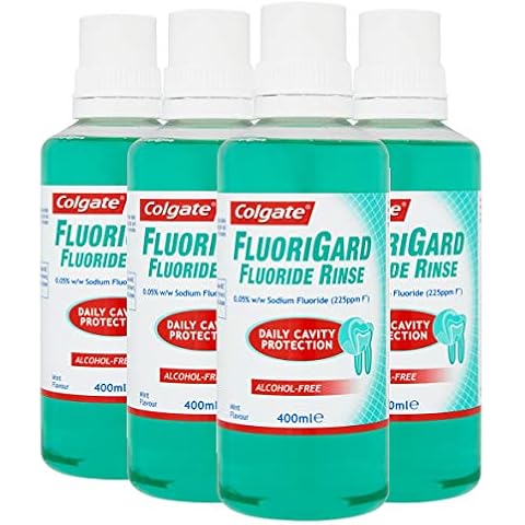 Colgate FluoriGard Alcohol Free Mouthwash Pack Cover