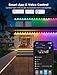 Govee Permanent Outdoor Lights Pro, 200ft with 120 RGBIC LED Lights for Daily and Accent Lighting, 75 Scene Modes for Outdoor Decor, IP67 Waterproof, Works with Alexa, Google Assistant, Matter, White