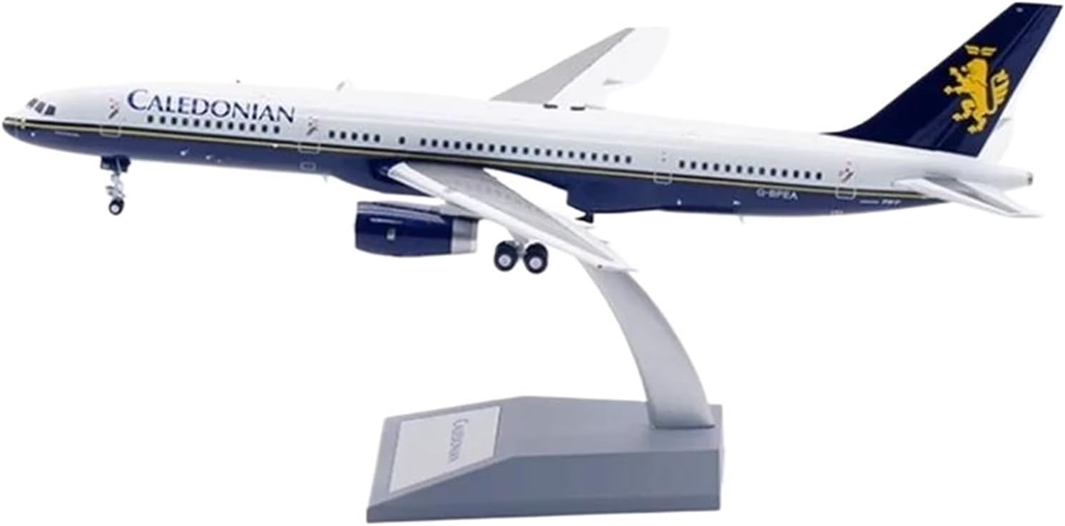飛行機モデル 1:200 スケール航空機モデルカレドニアン 757-200 G-BPEA