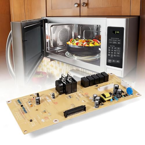Image of Dilomber for GE WB27X29801 Microwaves Control Board Fits for GE Microwaves JNM3163RJ5SS JVM3162RJ5SS Models-Replaces WB27X38153, 4586374, AP6327864, PS12299300 Microwaves Parts, 1 Year Worry-Free