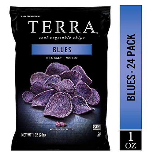 TERRA Blues Chips with Sea Salt, 1 oz. (Pack of 24)