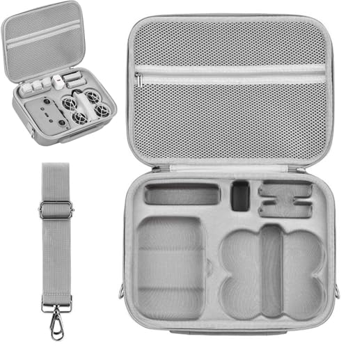 Custodia da trasporto per DJI Neo custodia da viaggio portatile per DJI Neo Drone Aceessories per DJI Neo Fly More Combo compatibile con telecomando RC-N3 veicolo spaziale Neo batteria di volo