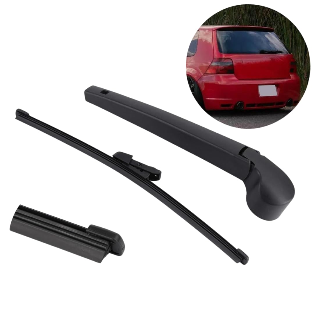 Kit Completo Spazzole Tergicristallo compatibile con Golf 5 Golf 6 Golf 7 Anteriori + Posteriore + Lavavetri 250ml